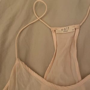 Naïf cream camisole